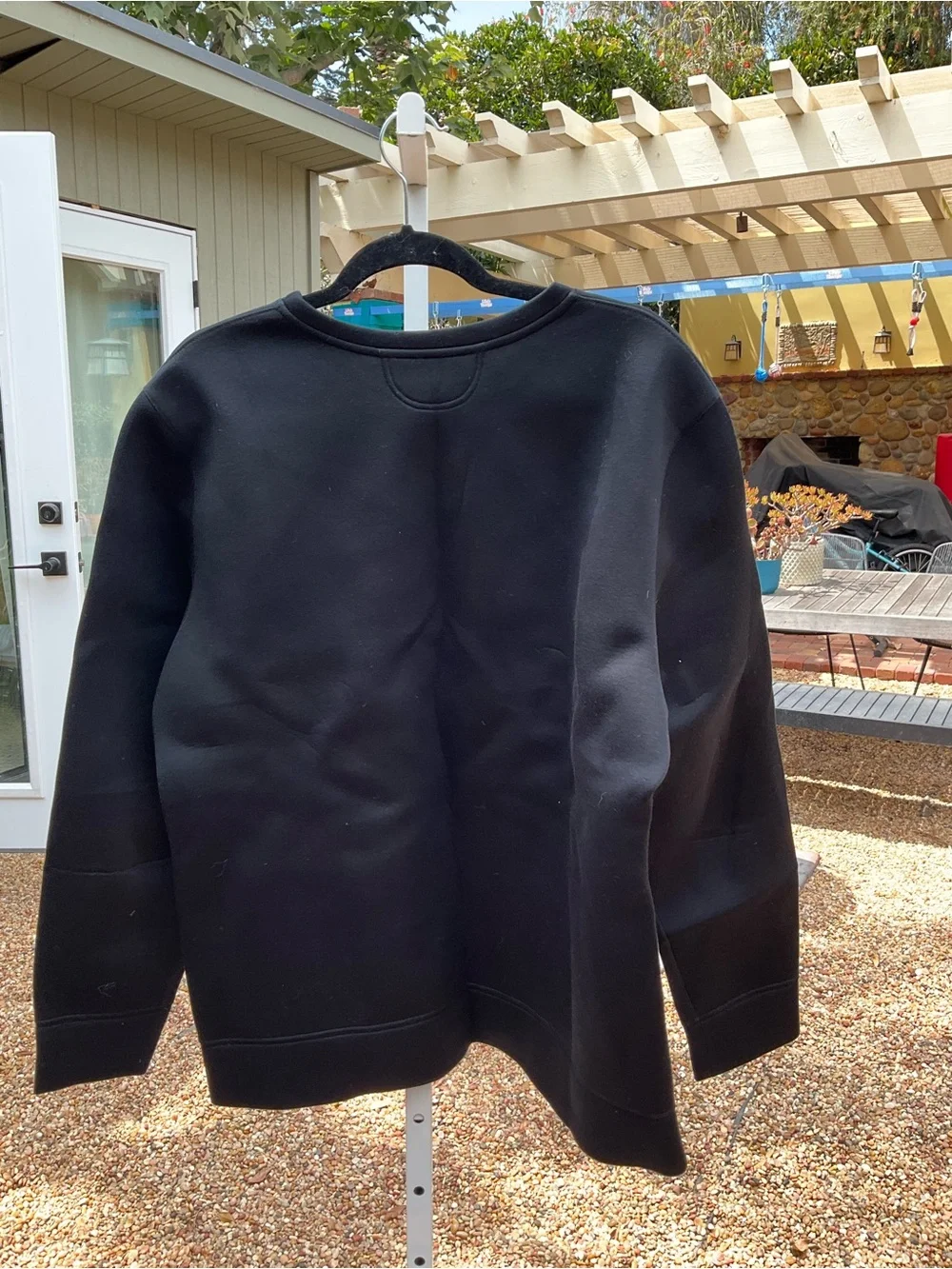 Helmut Lang Men's Black Crewneck Sweatshirt